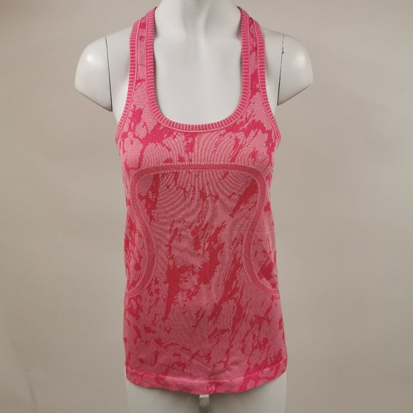 Lululemon Run Swiftly Tech Tank Heathered Bon Bon - Picture 1 of 5